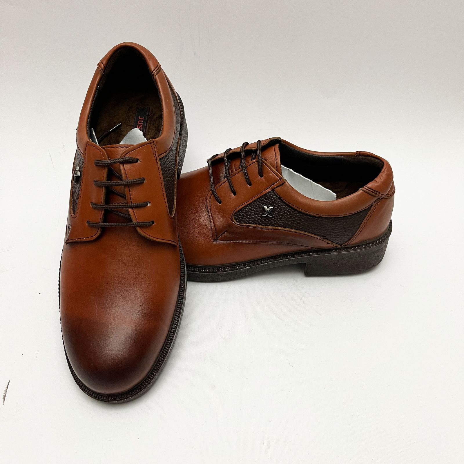 کفش مردانه مدل چرم پوش کد 4054 -  - 5