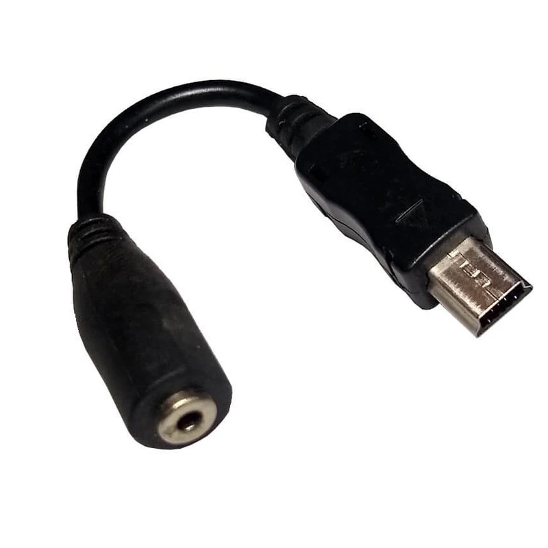 مبدل MINI USB به DC مدل CA-44 طول 0.10 متر