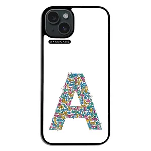 AKAM AMC-WA15PLUS-ALPHADOODLEBET-1 Cover For Apple iPhone 15 Plus