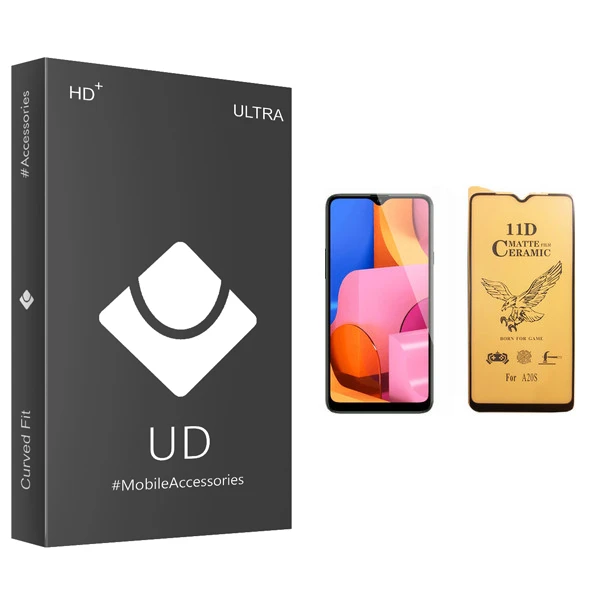 محافظ صفحه نمایش سرامیکی یو دی مدل ULTRA مناسب برای گوشی موبایل سامسونگ Galaxy A20s