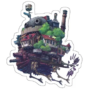 استیکر مدل Best Selling Howl&#39;s Moving Castle