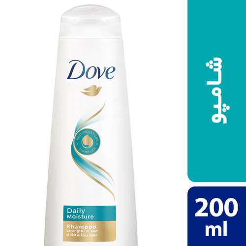 شامپو مخصوص استفاده روزانه داو مدل Daily Moisture حجم 200 میلی لیتر