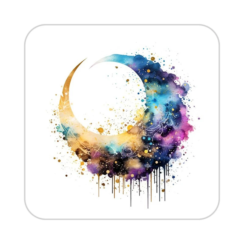 زیر لیوانی کاکتی طرح ماه و ستاره مدل mp53361