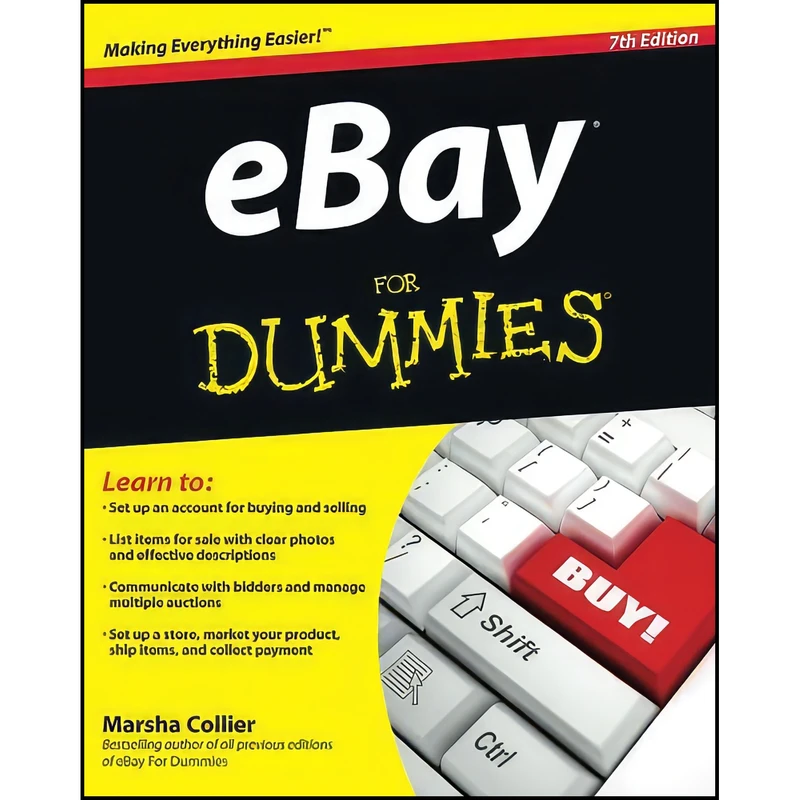 کتاب eBay for Dummies اثر Marsha Collier انتشارات For Dummies