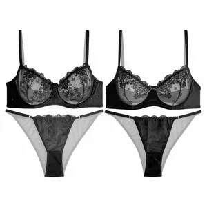 ست شورت و سوتین زنانه نوشه پوش کد 85012-85011 مجموعه 2 عددی