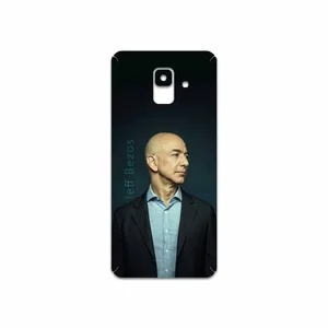 MAHOOT Jeff Bezos Cover Sticker for Samsung Galaxy A6 2018