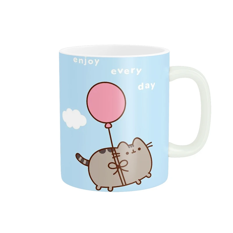 ماگ پاد آفرین مدل گربه و بادکنک کد 174