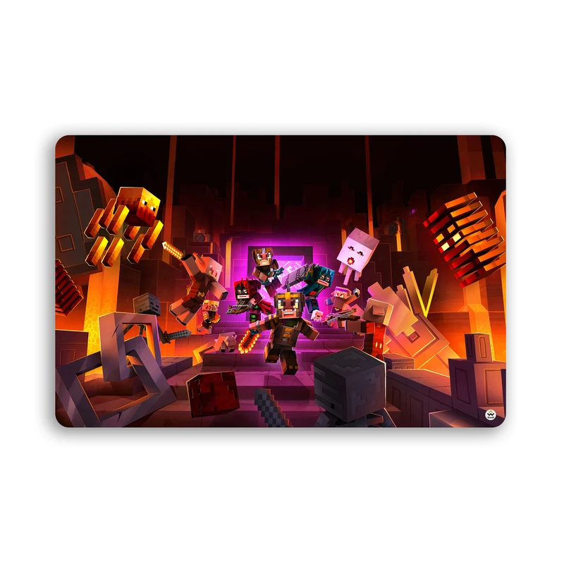 ماوس پد مخصوص بازی شادیت مدل ماینکرافت کد58 سایز 37*24 سانتی متر