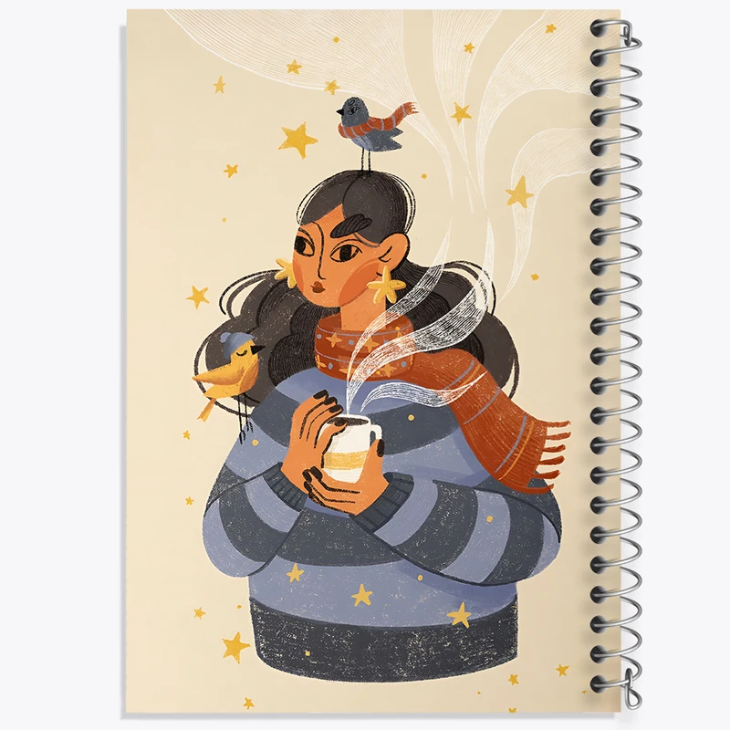 دفتر لیست خرید 50 برگ خندالو طرح دخترانه کد N5657