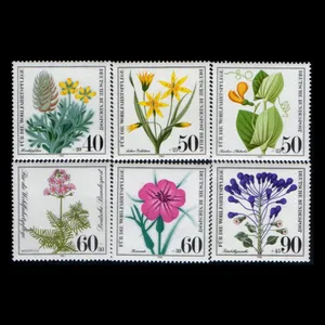 تمبر یادگاری مدل خارجی مجموعه 6 عددی 