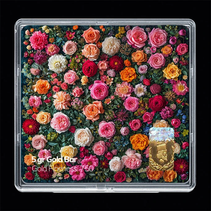 سکه گرمی طلا 18 عیار مدوپد مدل نوروز و سال نو کد SG11643 