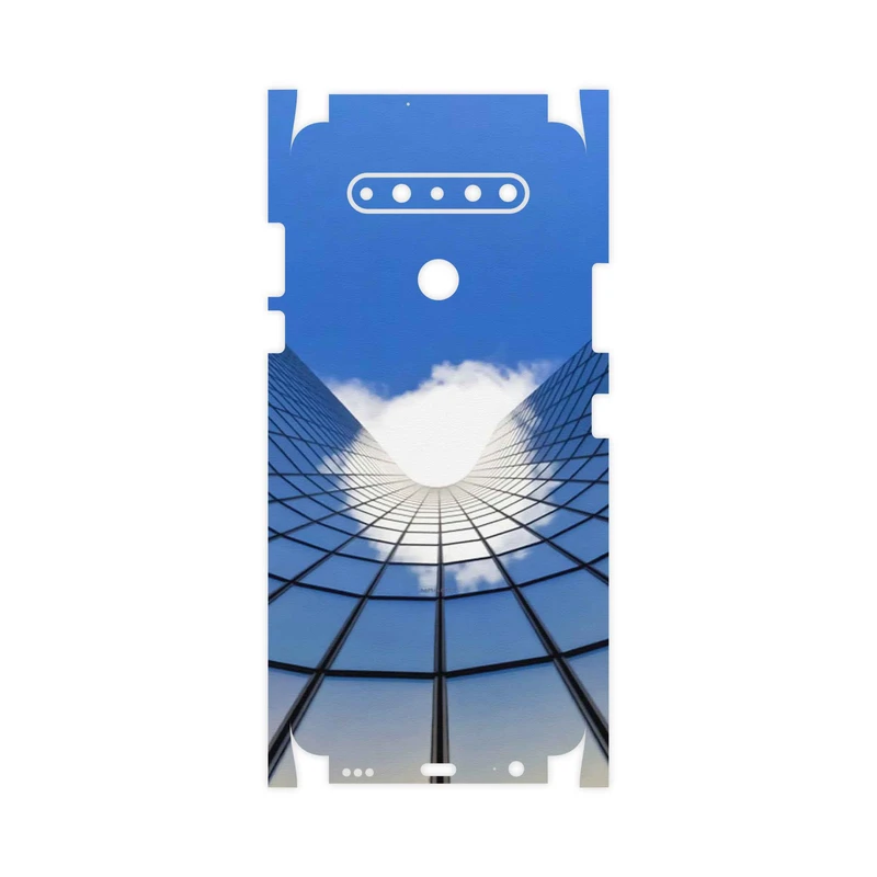 برچسب پوششی ماهوت مدل Glass skyscraper-FullSkin مناسب برای گوشی موبایل ال جی K51s