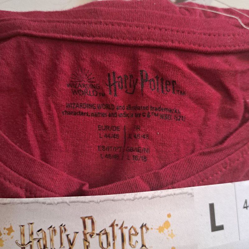 ست تی شرت آستین بلند و شلوار زنانه هری پاتر مدل 2024