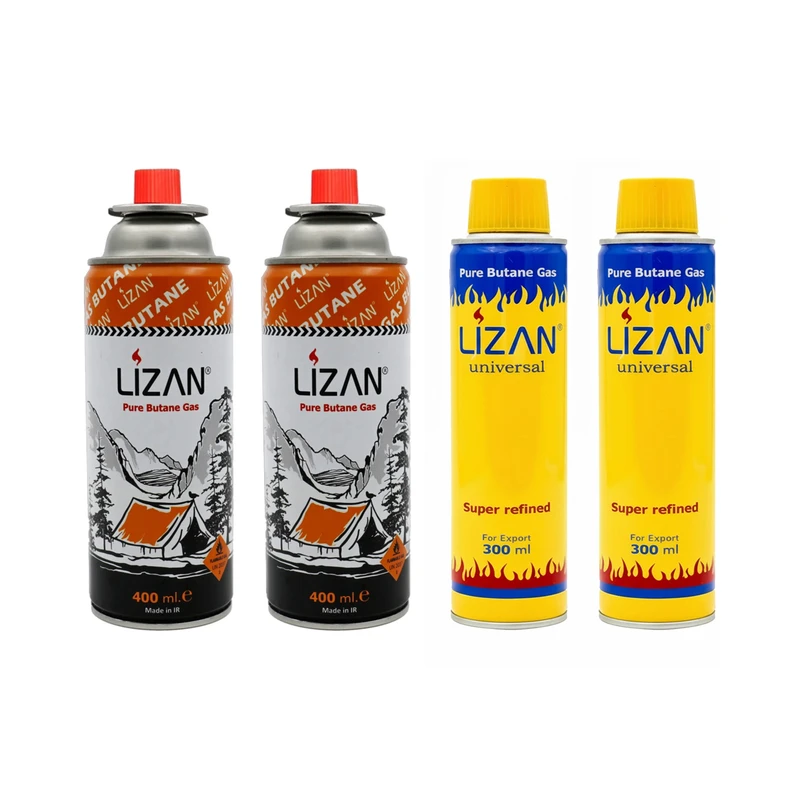 کپسول گاز فندک و سفری لیزن مدل CMP22 بسته 4 عددی