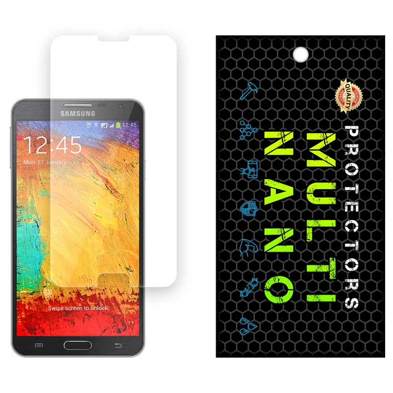 محافظ صفحه نمایش شفاف مولتی نانو مدل X-S2N مناسب برای گوشی موبایل سامسونگ Galaxy Note 3 Neo بسته دو عددی