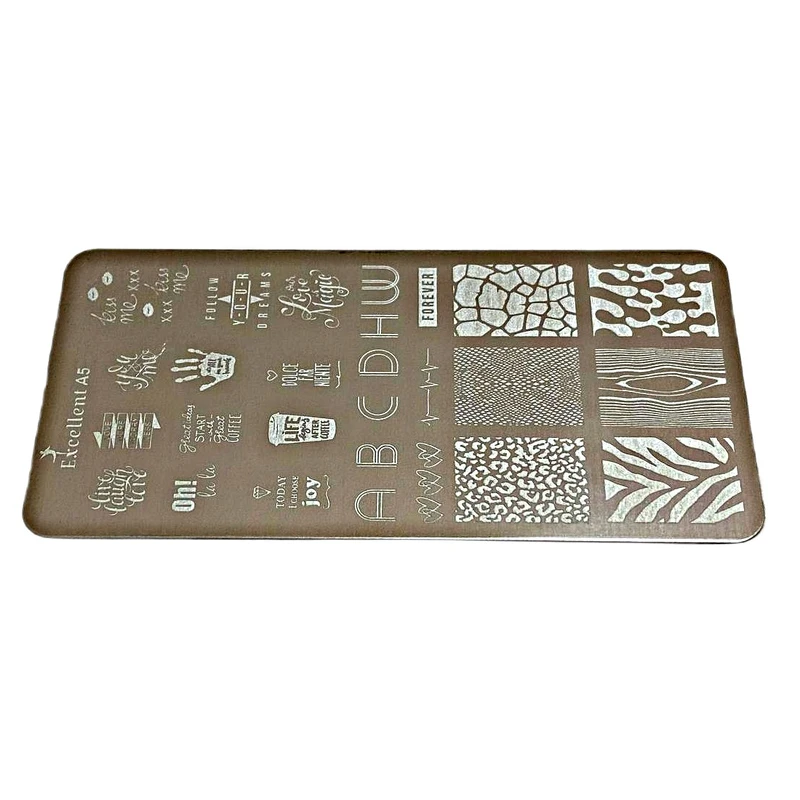 شابلون طراحی ناخن اکسلنت مدل A5