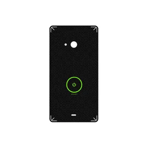 MAHOOT Minimal Power Button Cover Sticker for Microsoft Lumia 540