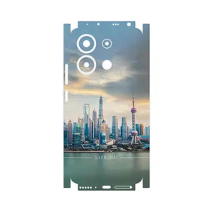 MAHOOT Shanghai_City-FullSkin Cover Sticker for Xiaomi Redmi Note 13 4G