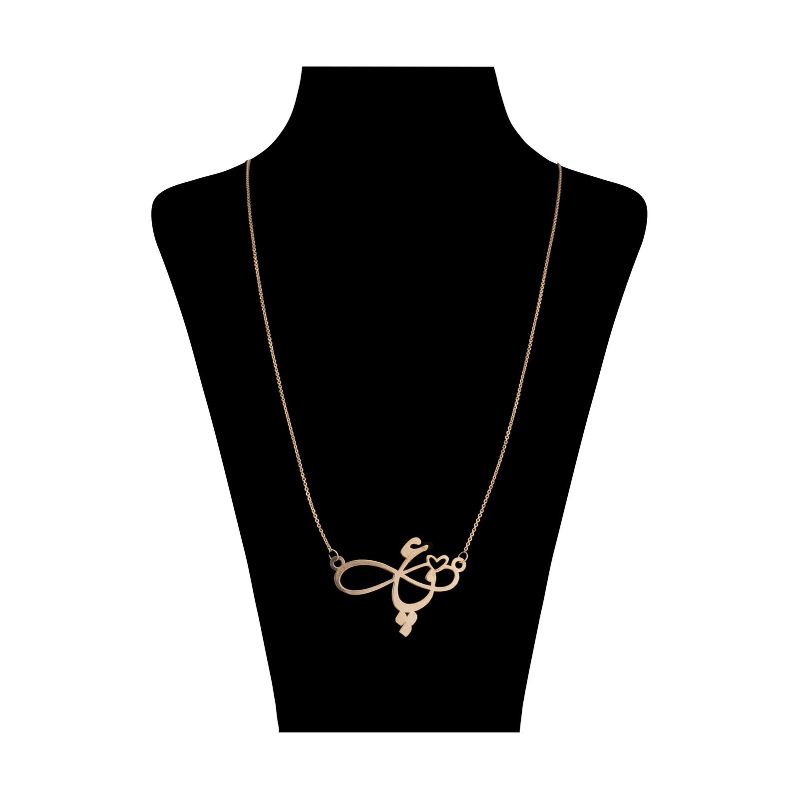گردنبند طلا 18 عیار زنانه مایا ماهک مدل MM1797 -  - 1