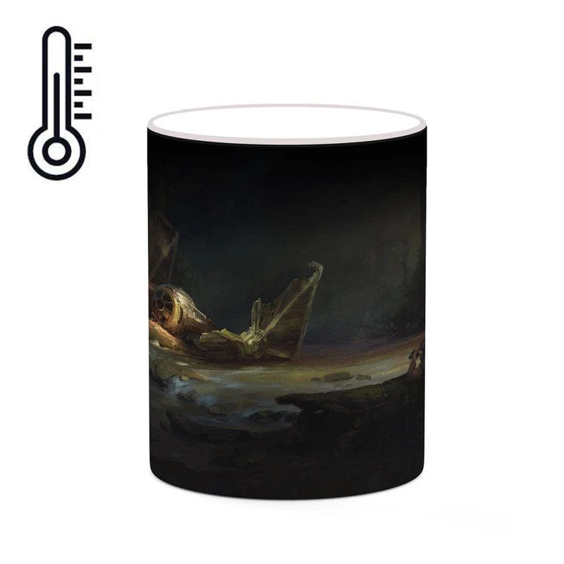 ماگ حرارتی کاکتی مدل بازی جنگ ستارگان Star Warsː TIE Fighter کد mgh30367