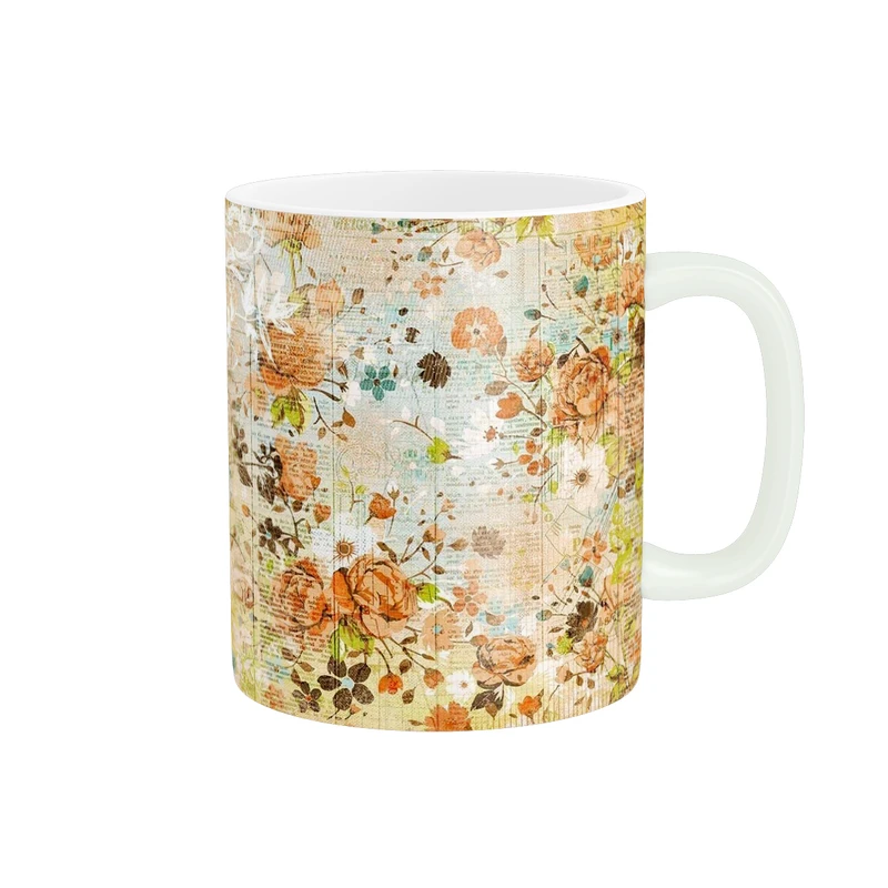 ماگ پاد آفرین طرح گل کد 5461