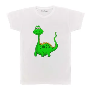 تی شرت بچگانه پرمانه طرح دایناسورهای بامزه کد pmt.5110