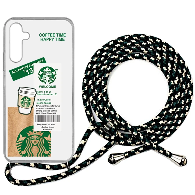 کاور طرح STK مناسب برای گوشی موبایل سامسونگ  Galaxy A54 به همراه بند