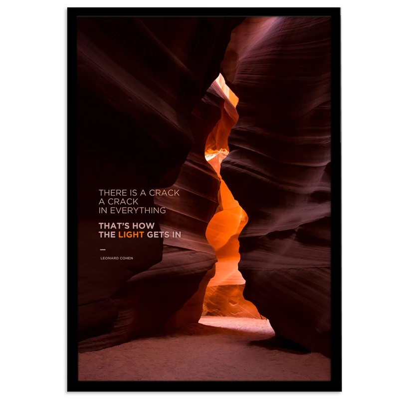 تابلو بکلیت طرح جمله مثبت انگیزشی انگلیسی مدل B-12042