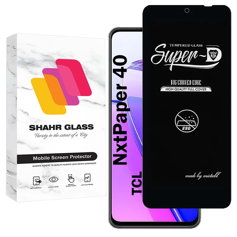 محافظ صفحه نمایش شهر گلس مدل SUPERDNSH مناسب برای گوشی موبایل تی سی ال TCL 40 NxtPaper