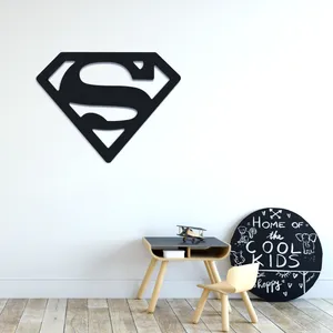 استیکر آرتافرین مدل دیوارکوب چوبی Superman