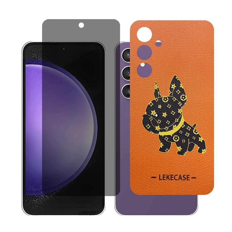 محافظ صفحه نمایش حریم شخصی گلس مدل Together مناسب برای گوشی موبایل سامسونگ Galaxy A55 به همراه برچسب پوششی پشت گوشی  