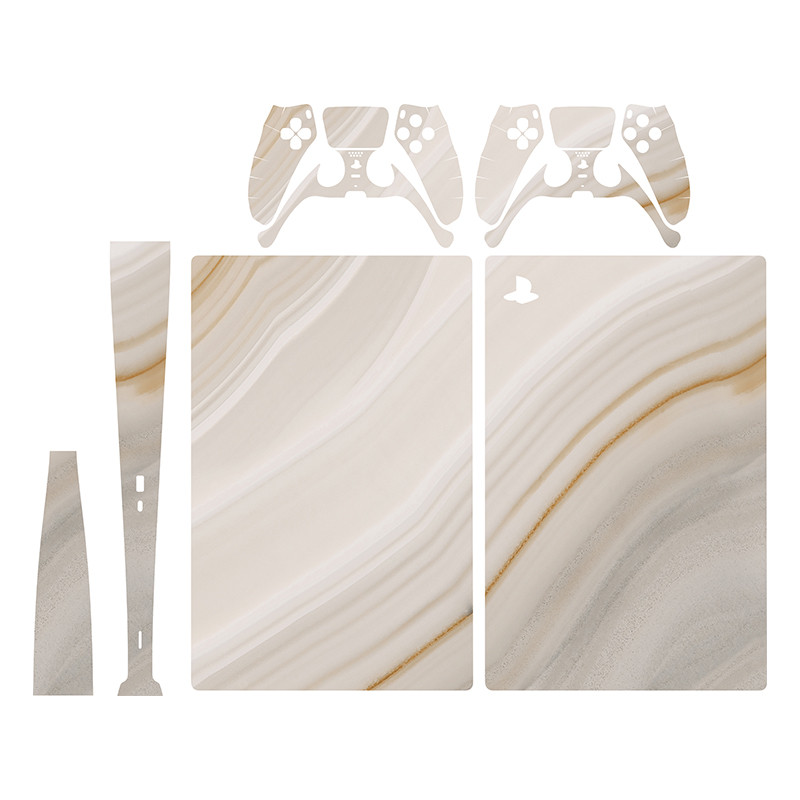  برچسب کنسول بازی پلی استیشن 5 دیجیتال توییجین وموییجین مدل marble 10 مجموعه 6 عددی 