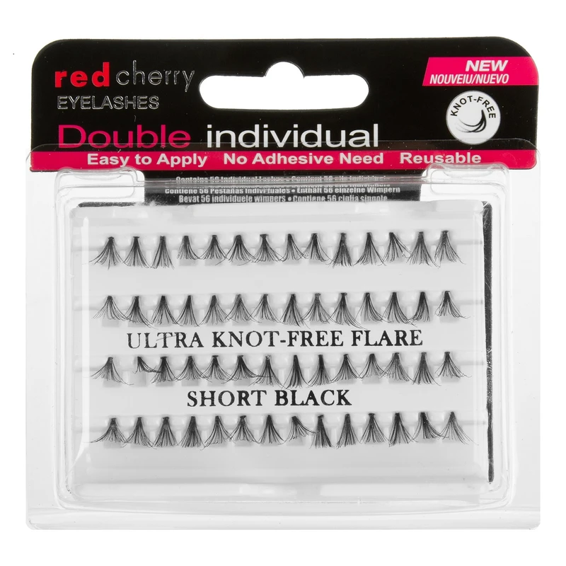 مژه مصنوعی رد چری مدل Short Ultra Knot-Free بسته ۵۶ عددی