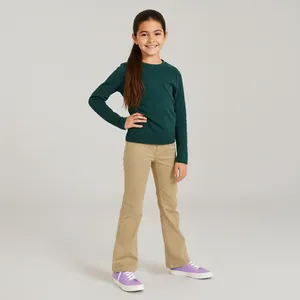 شلوار دم پا گشاد دخترانه پیپرتس مدل 98