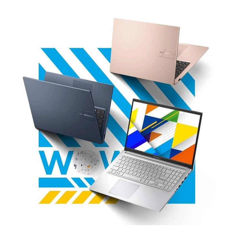 لپ تاپ 15.6 اینچی ایسوس مدل Vivobook 15 X1504VA-NJ2920-Core 5 120U-8GB DDR4 3200MHz-512GB SSD-TN