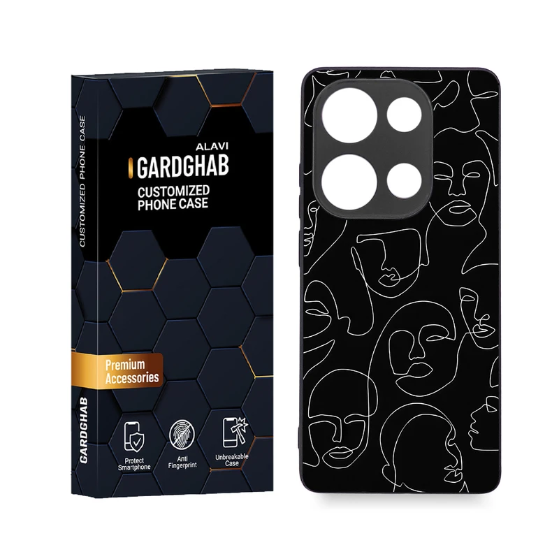 کاور گارد قاب علوی مدل دور ژله ای مناسب برای گوشی موبایل شیائومی Redmi Note 13 Pro 4G