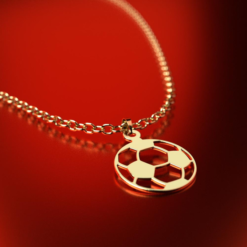 آویز گردنبند طلا 18 عیار زنانه مدوپد مدل توپ فوتبال کد PA1-11161 آویز گردنبند طلا 18 عیار زنانه مدوپد مدل توپ فوتبال کد PA1-11161