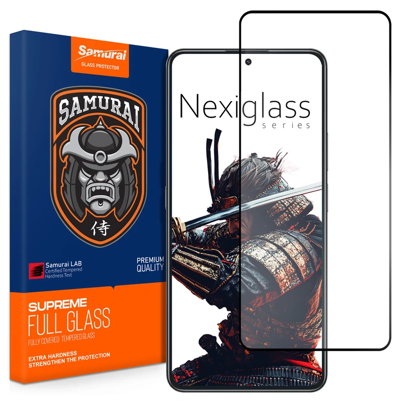 محافظ صفحه نمایش سامورایی مدل Nexiglass مناسب برای گوشی موبایل آنر X7d 