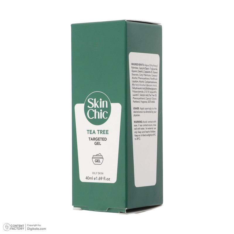 ژل کنترل کننده چربی اسکین شیک مدل Tea Tree حجم 40 میلی لیتر