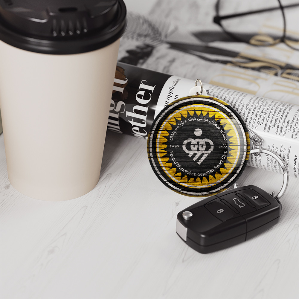 جاکلیدی خندالو مدل باشگاه فولاد مبارکه سپاهان کد 8518 جاکلیدی خندالو مدل باشگاه فولاد مبارکه سپاهان کد 8518