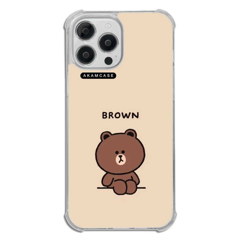 کاور آکام مدل AMCWTA13PROMAX-BROWN12 مناسب برای گوشی موبایل اپل iPhone 13 Pro Max