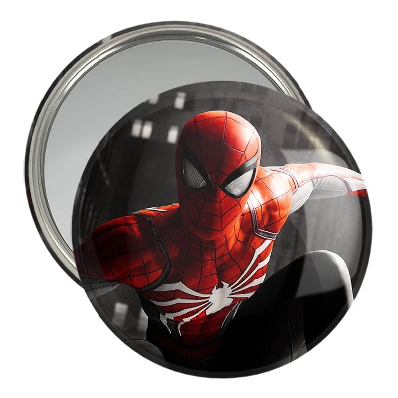 آینه جیبی خندالو مدل مرد عنکبوتی Spider Man  کد 13165