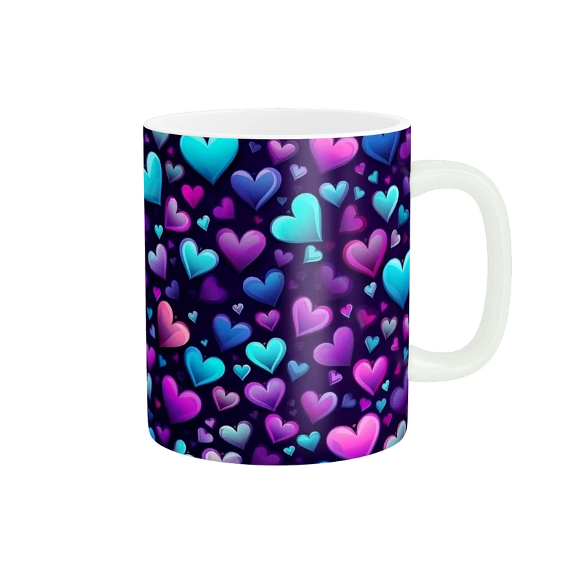 ماگ پاد آفرین طرح قلب کد 523