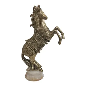 مجسمه برنجی مدل اسب رومی کد H-2098