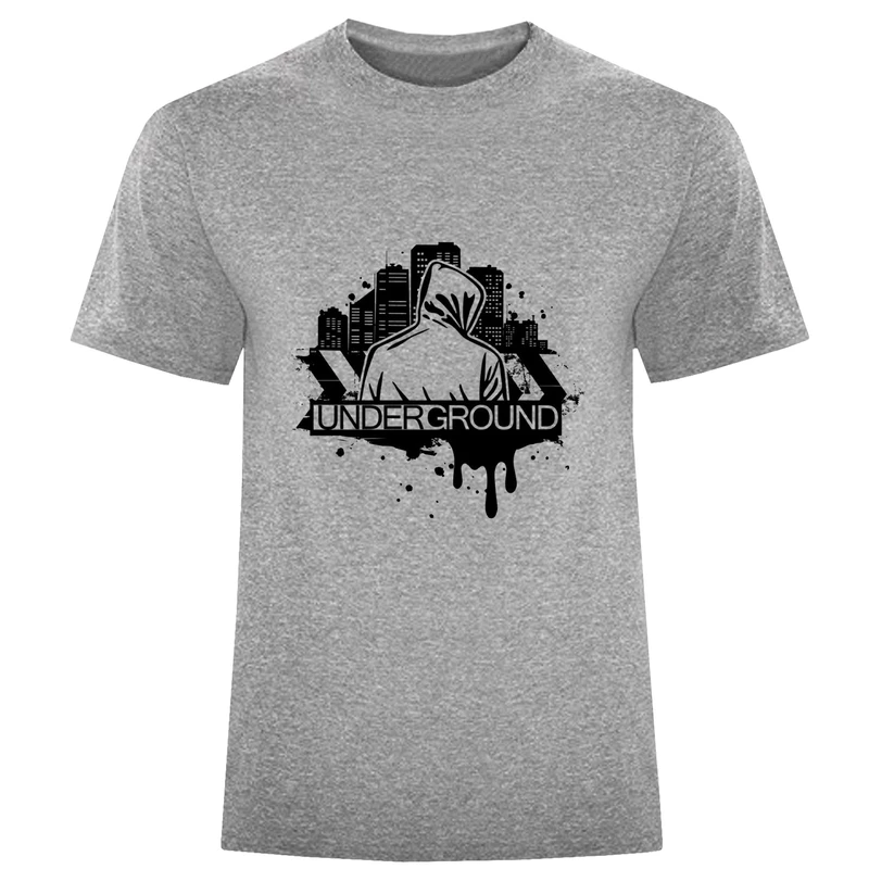 تی شرت آستین کوتاه مردانه مدل شهر ومرد D648