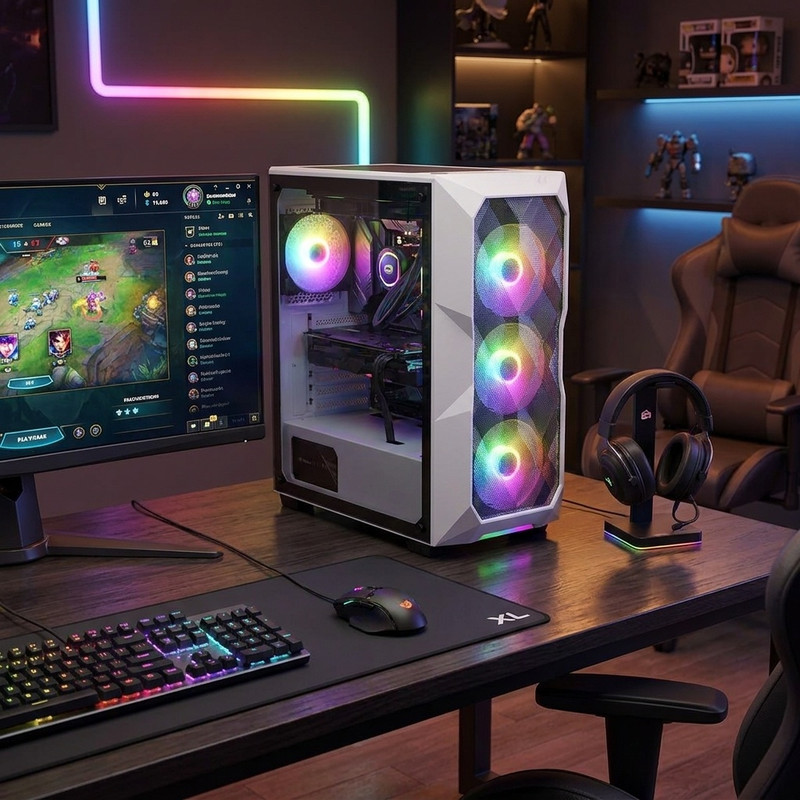 کامپیوتر دسکتاپ مدل RS-2080|X99-32GB-RX-580