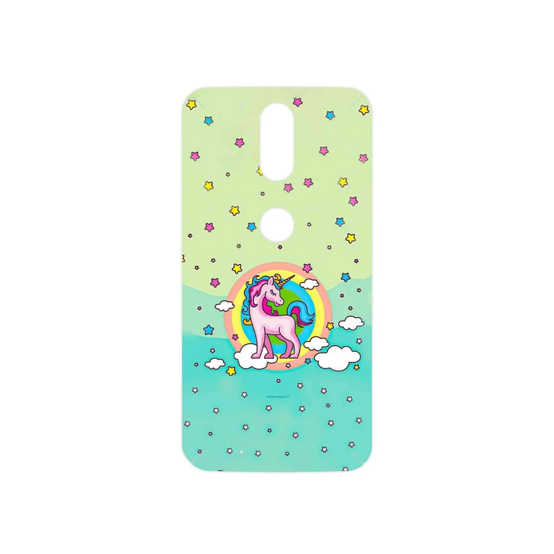 برچسب پوششی ماهوت مدل Rainbow unicorn adventure مناسب برای گوشی موبایل موتورولا Moto G4