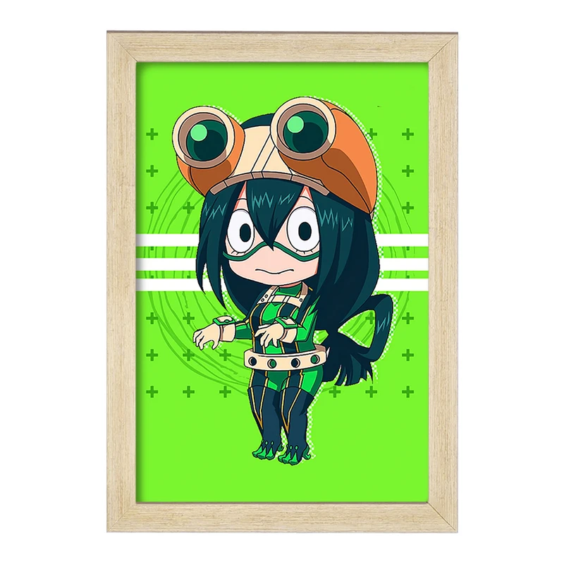 تابلو خندالو مدل آسومی انیمه آکادمی قهرمان من  کد 11602