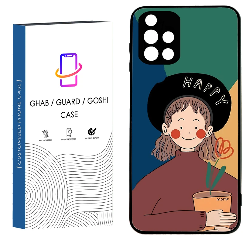 کاور قاب گارد گوشی طرح دخترانه کد 68 - tpu مناسب برای گوشی موبایل سامسونگ Galaxy A51