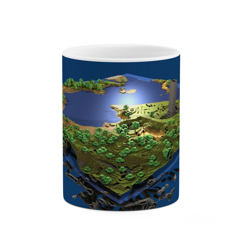 ماگ کاکتی طرح ماینکرافت minecraft مدل mgh41452